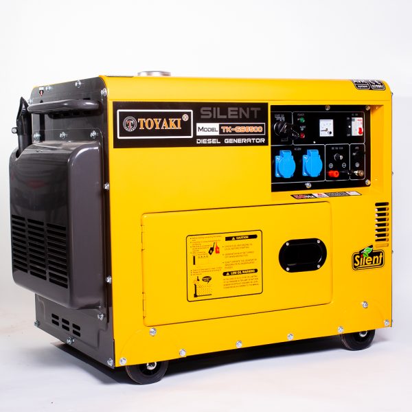 GENERADOR DIESEL DE 5.0KVA PARTIDA ELECTRICA 220V - Imagen 2